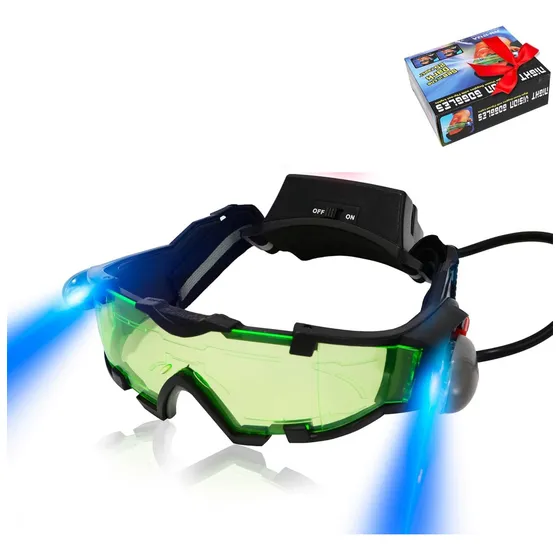 Gafas De Visión Nocturna Led Ajustables Con Luz Reversible