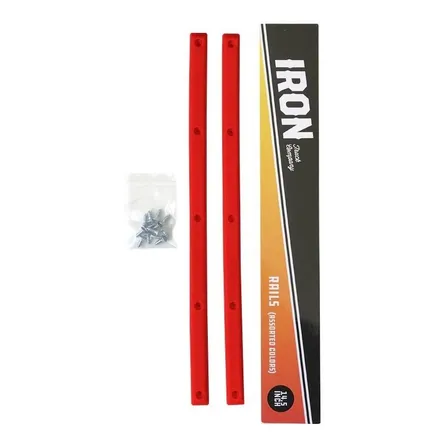 Rieles Rail Skate Iron 14,5 Rib Rojo Fluor | Laminates