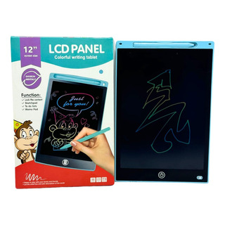 10 Pizarra Mágica Lcd Niños Tableta Multicolor 12'' Mayoreo 10 Pizarra Mágica Lcd Niños Tableta Multicolor 12'' Mayoreo