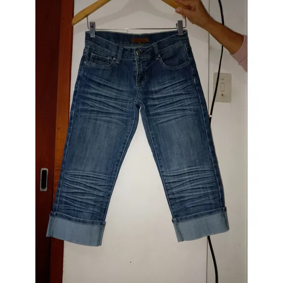 Bermuda De Dama Blue Jeans Talla M