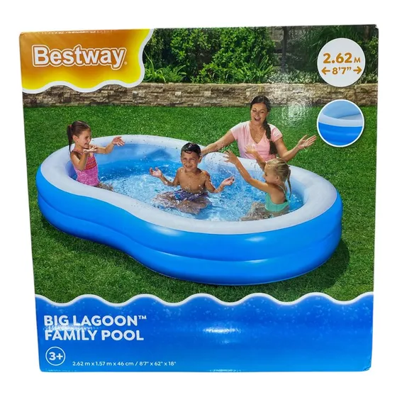 Piscina Grande Inflable Bestway 2.62mts X 1.57mts