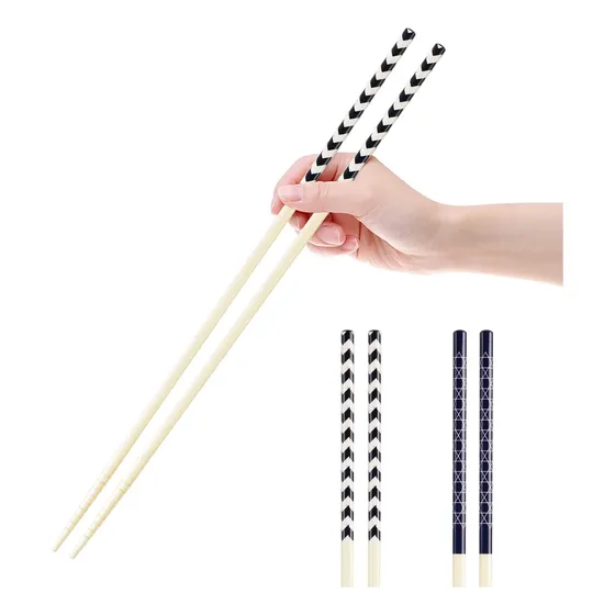 Palillo Cocina 13  2 Par Largo Bambu Japones Para Olla Freir