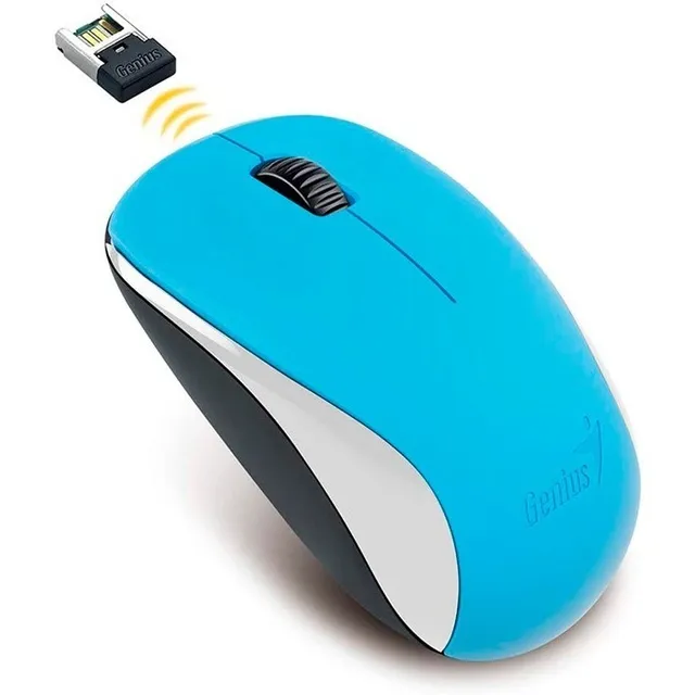Mouse Inalambrico Genius Nx-7000 Usb Celeste