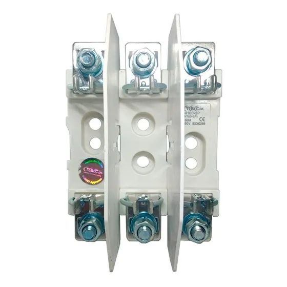 Base Porta Fusible Nh 00 Tripolar Con Base Metalica