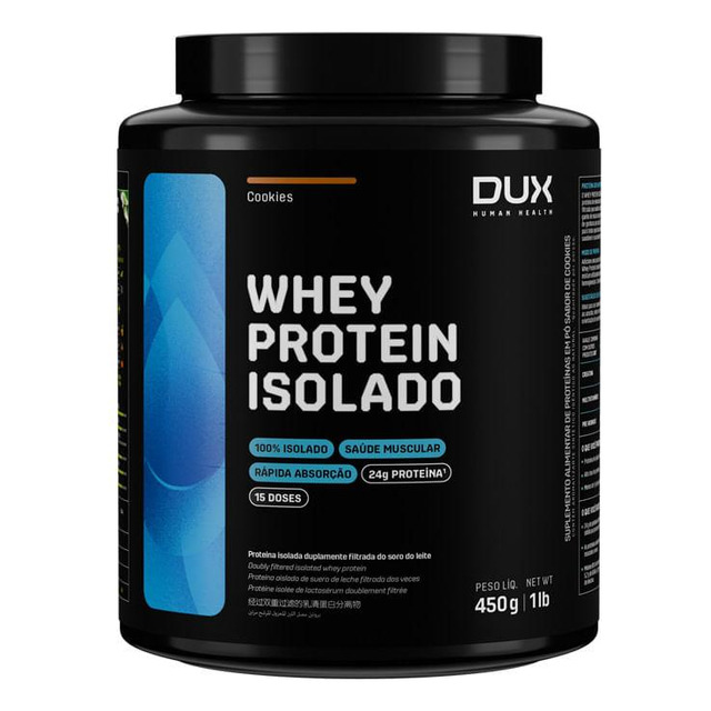 Whey Protein Isolado - Pote 450g Whey Protein Isolado - Pote 450g