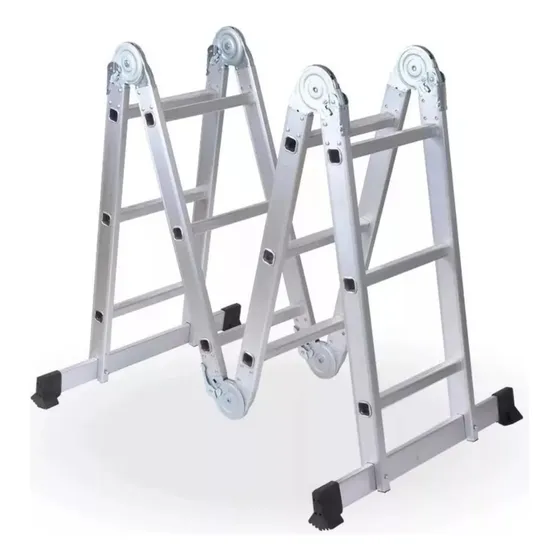 Escalera Multifuncion Aluminio 3.80 Mts Ferreteria K37