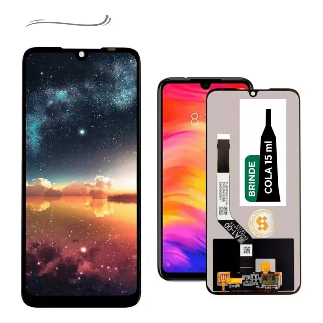 Tela Touch Display Lcd Xiaomi Redmi Note 7 Note 7 Pro + Cola