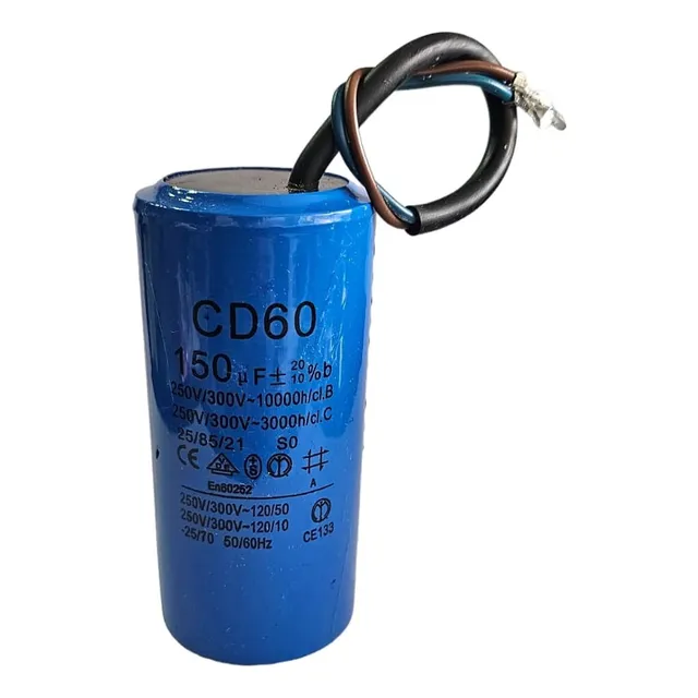 Condensador De Partida 150uf 250v/300v 50/60hz