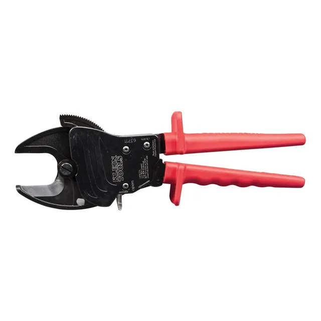 Cortador De Cable Klein Tools 63711 Con Mandíbulas De Carga