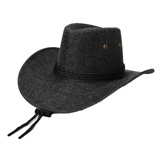 Sombrero Vaquero Antonio Lino Hombre - Negro 59cm