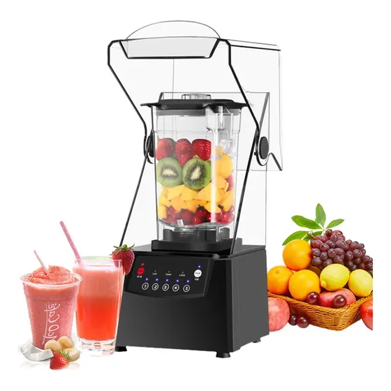 Licuadora Profesional Granleyelé de 1500W con Carcasa Antiruido para Picar Hielo, 2L