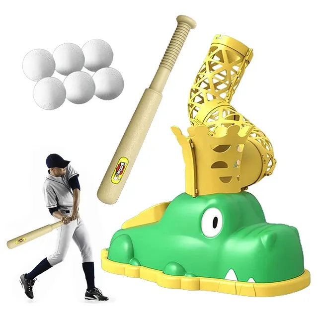 Set De Bateo Cocodrilo Centro De Bateo Beisbol