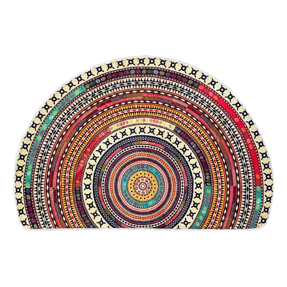 Tapete Estilo Etnico Bohemio Para Puerta Delantera Mitad 24