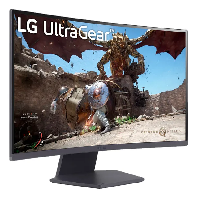 Monitor Gamer LG 32 Ultragear Qhd Va 180hz 1ms 32gs60qc-b Color Negro 110v