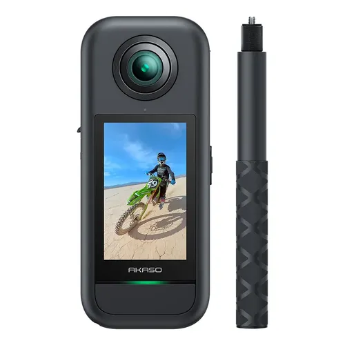 Insta360 X3 5.7K 360° 72MP Câmera de Ação com Vídeo HDR ativo