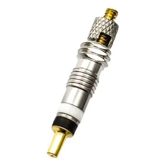 Kit X2u Repuesto Interior Válvula Presta Francesa Premium Plateado