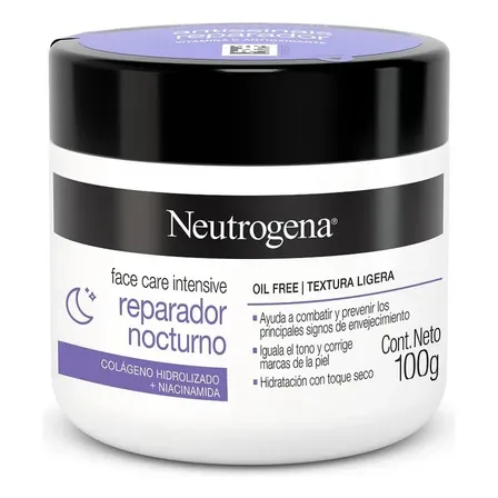 Creme facial hidratante Neutrogena Night Repair 100g