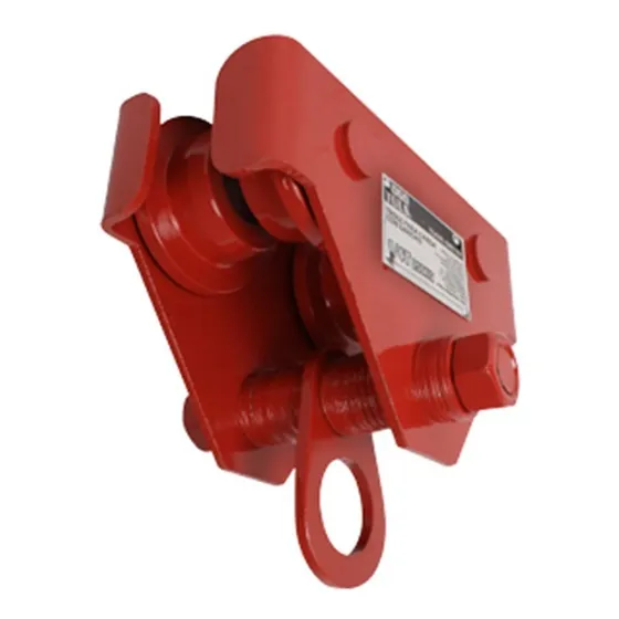 Trole Carga 250kg Rojo Reforzado D1