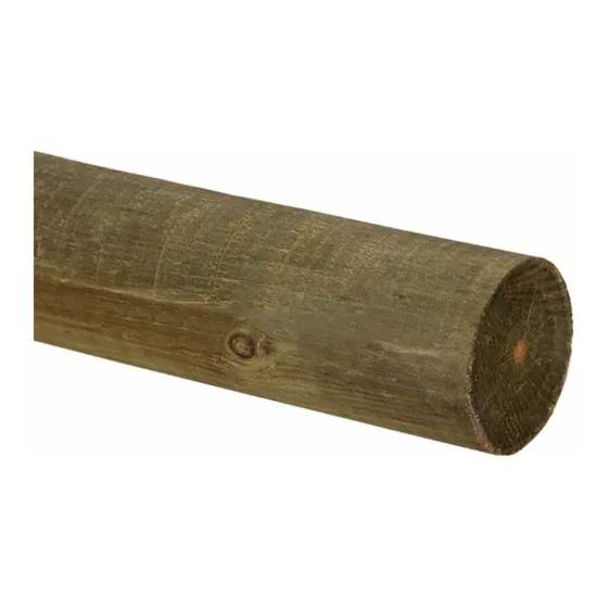 Poste De Madera Pino Impregnado 3  X 2.50 Mts