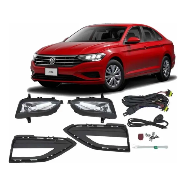 Faros Niebla Jetta A7 Mk7 2018 2019 2020 Kit Tipo Original