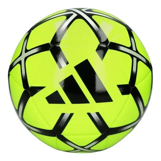 Bola Para Futebol De Campo Starlancer Club Tamanho 5 adidas Cor Verde e Preto