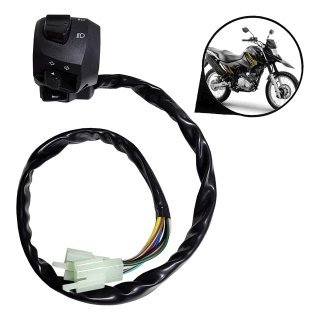 Punho Esquerdo Luz Seta Yamaha Xtzz 150 Crosser 2020 2021