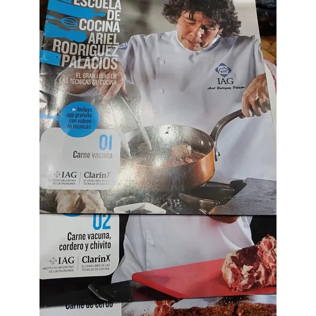 Escuela De Cocina Ariel Rodriguez Palacios 12u (completo)