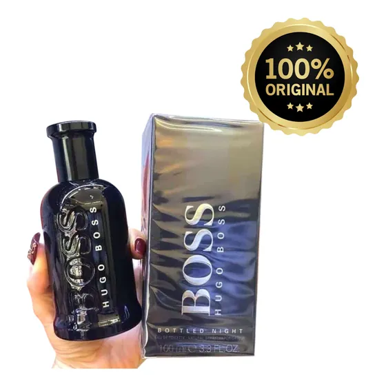 Perfume Hugo Boss Bottled Night 100ml Edt Masculino Original Importado Lacrado