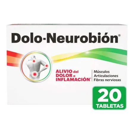 Dolo Neurobion Caja Con 20 Tabletas