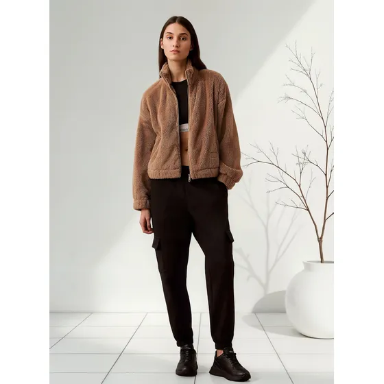 Casaca Calvin Klein Sherpa - Fit Relajado