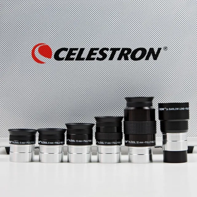 Kit De Ocular Y Filtro Celestron -  1.25 Pulgadas X13 Piezas