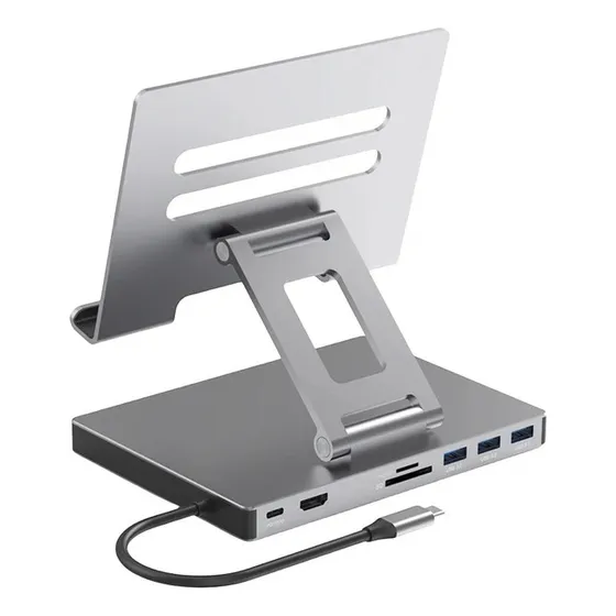 Rx 8 Em 1 Hub Usb C Docking Station Hdmi 4k Suporte Para