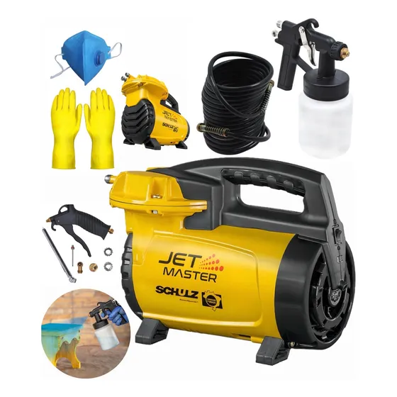 Compressor Elétrico De Ar Schulz 500w Para Pinturas Multiuso