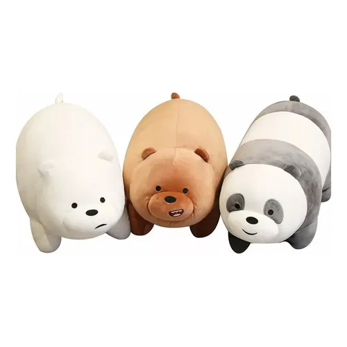 Osos Escandalosos De 30 Cm, Pardo, Polar Y Panda, 3 Piezas