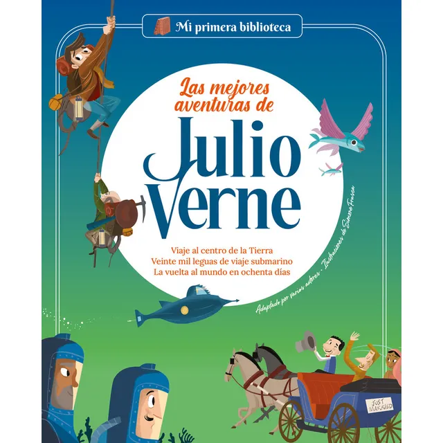 Las Mejores Aventuras De Julio Verne, De Marconi, Sara. Editorial Shackleton Kids En Español