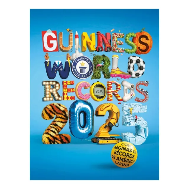 Guiness World Records 2025, De Vv.aa. Editorial Planeta, Edición 1 En Español
