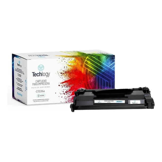 Toner Techlogy Cf226a 26a M402 M426 M426fdn Mfp M426fdw Mfp Tinta Negro