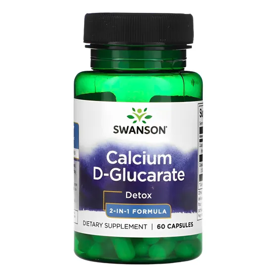 D-glucarato Cálcio Swanson 60 Capsulas Importado