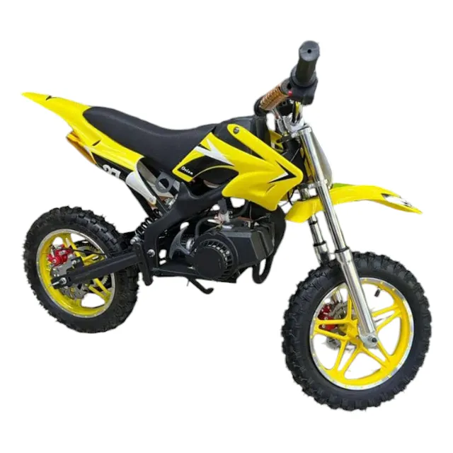 Motocicleta Motocross Gasolina 2 Tiempos 50cc Niños Nuevos