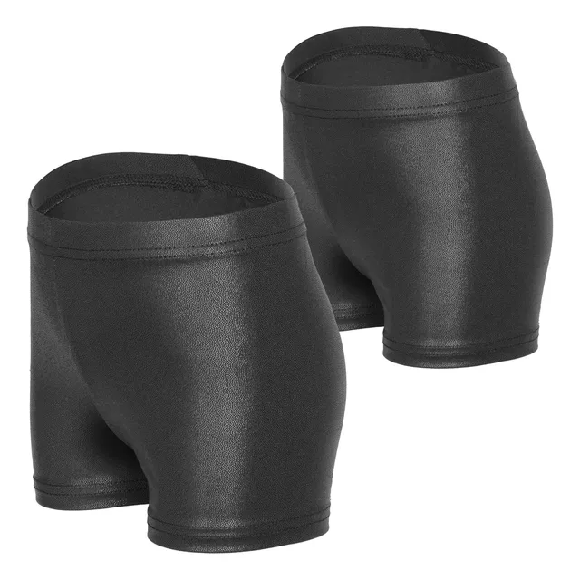 Ilover Pantalon Corto Gimnasia Atletico Color Liso Para Niña
