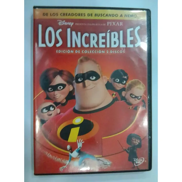 Los Increíbles. Dvd Película Original Usado. Qqe.