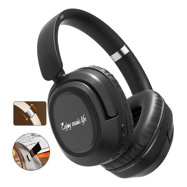 Auriculares Bluetooth 5.4 Diadema-almohadillas Ultra Cómodas