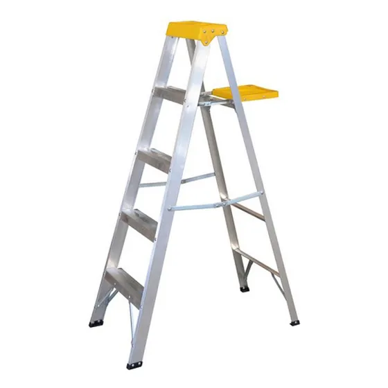 Escalera Tijera Aluminio 4 Escalones 1.54 M Ill Surtek Et4