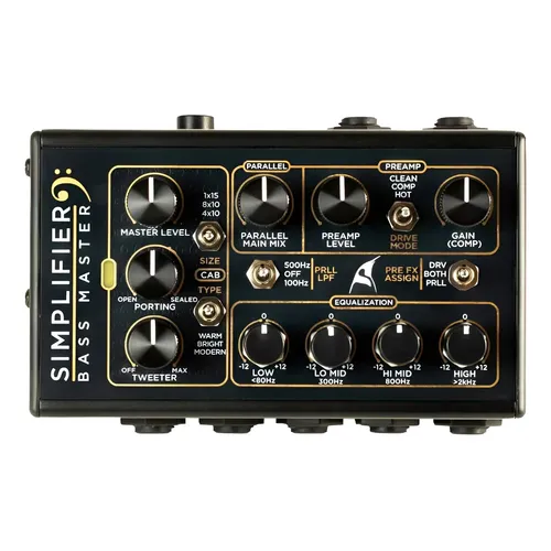 Pedal de efeito Tech 21 SansAmp Bass Driver DI V2 preto | MercadoLivre