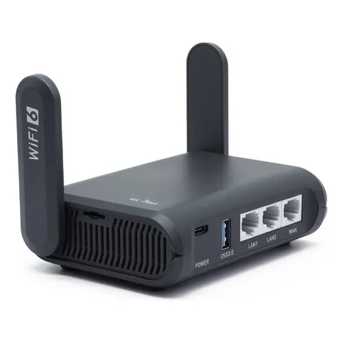 Roteador De Viagem Portátil Gl.inet Gl-mt3000 Beryl Ax Wi-fi