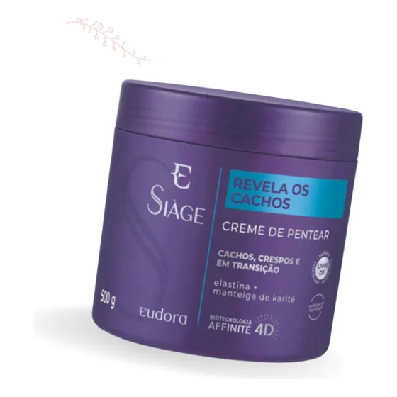 Creme Para Pentear Revela Os Cachos Definidos Sem Frizz.