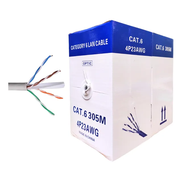 Cable De Red Utp Cat 6 Caja Por 305mts