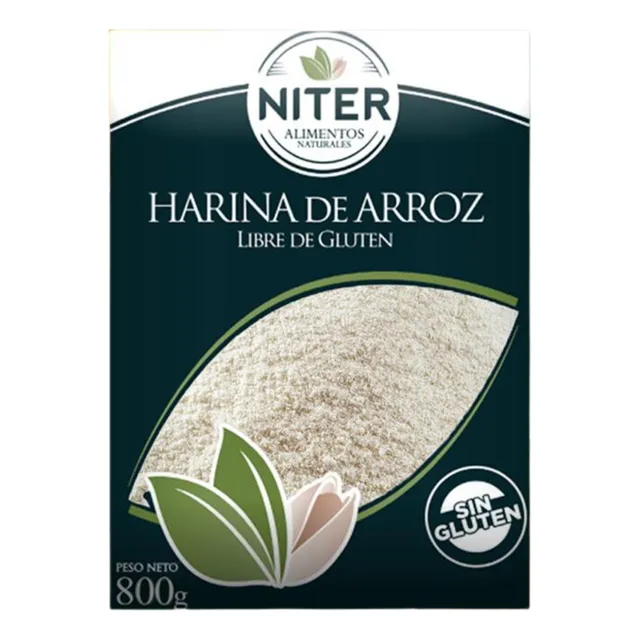 Harina De Arroz  Libre De Gluten 800g - Graviola