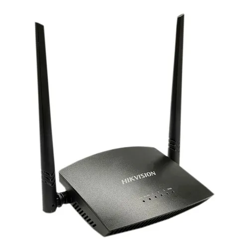 Router Inalámbrico Hikvision De 300m Doble Antena 4 Rj45