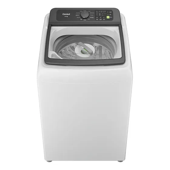 Máquina De Lavar Consul 14 Kg Cwn14ab Automática Painel Digital Econômica Ciclo Rápido Branca 110v